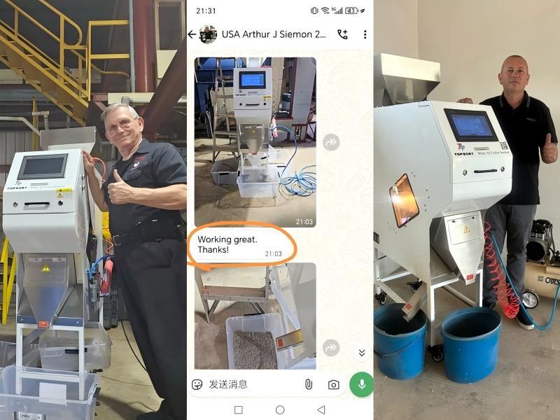 Topsort Mini Color Sorter Received Unanimous Praise From Customers