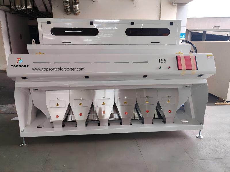 TOPSORT high accuracy 6 chutes rice color sorter