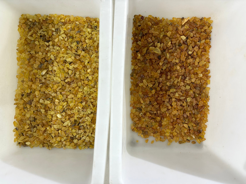 TOPSORT high accuracy amber color sorter